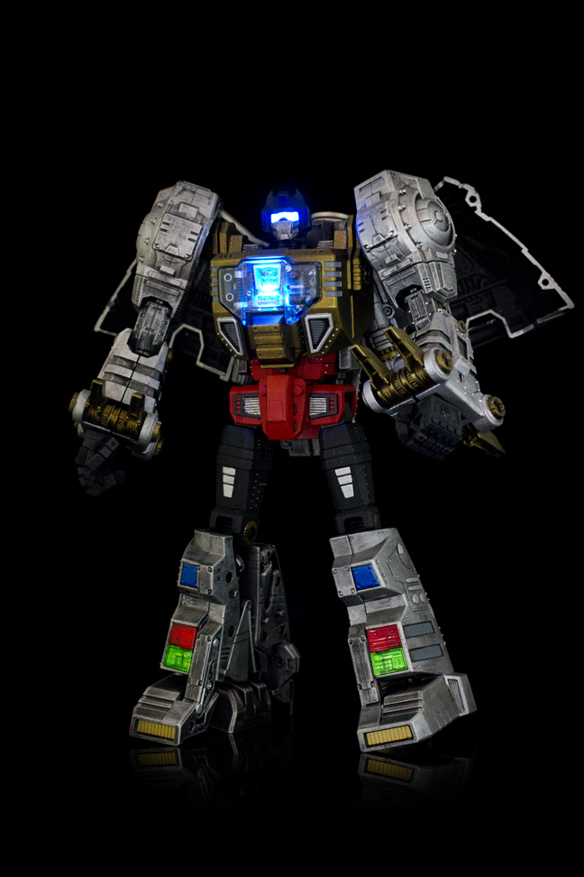 Heavy/Scratch: - CUSTOM Transformers Masterpiece GRIMLOCK Version