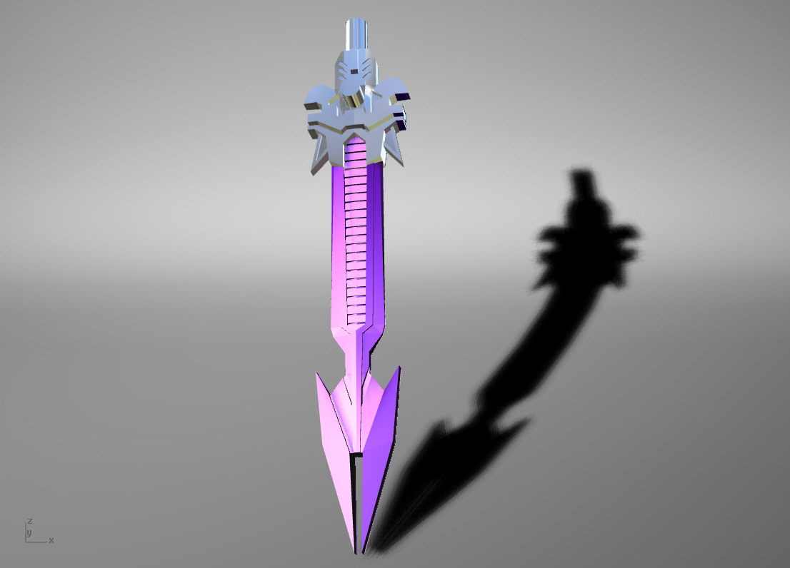 Heavy/Scratch: - SHAPEWAYS Generations BLITZWING New, Bigger, Sword ...